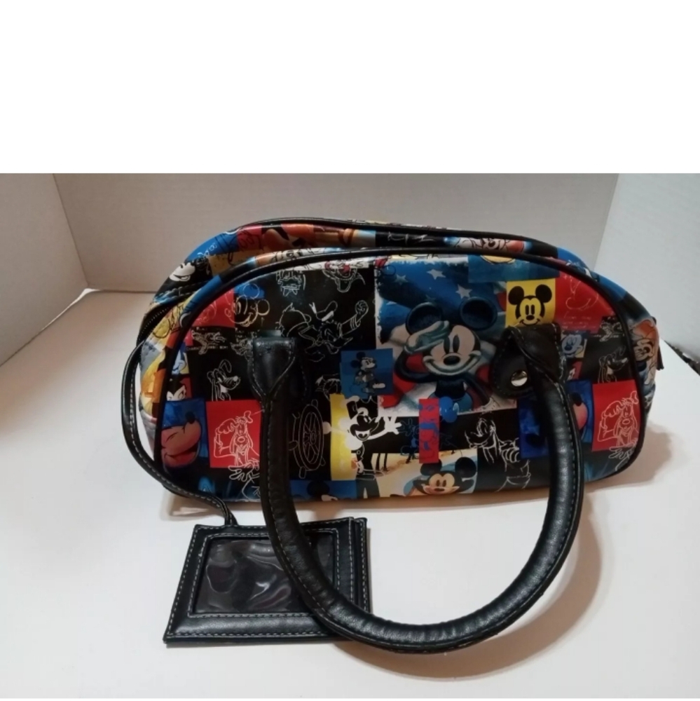 mickey mouse handbags vegan leather for women